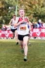 Calum Johnson (Gateshead) in the  junior men 2012 National Cross Country Relay Championships. 
